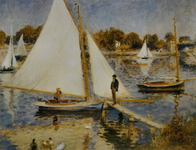The Seine at Argenteuil by Pierre Auguste Renoir